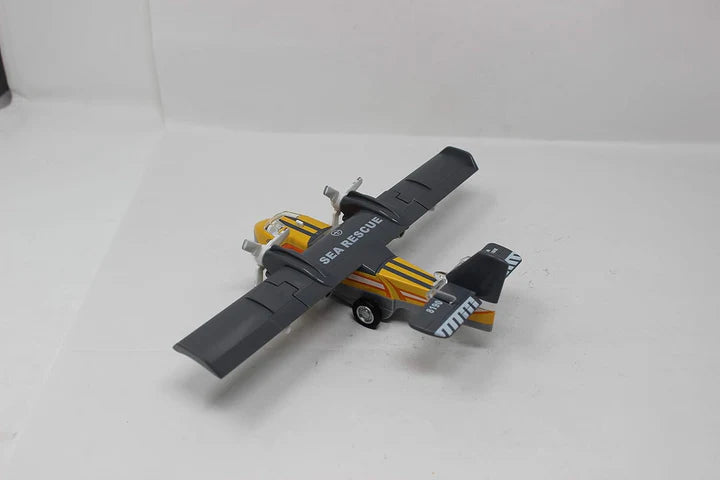 AIRCRAFT TOY DIECAST METAL ALLOY MODEL AIR PLANE MILITARY AIR FORCE SEAPLANE PULLBACK TOYS WITH LIGHTS AND SOUNDS FIGHTER JET FOR KIDS BOY GIRLS CHILDREN
