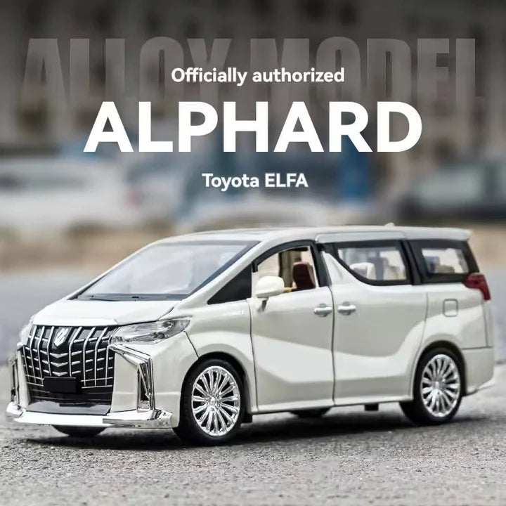 Toyota Alphard Scale Model Diecast Metalcar - All Size