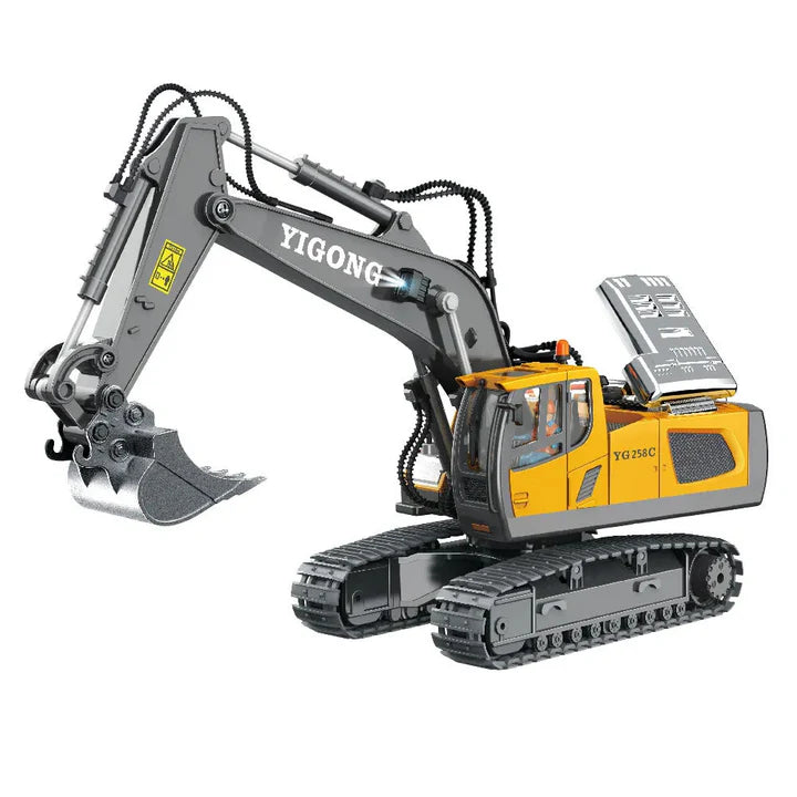 EXCAVATOR TOYS FOR BOYS 3-5 YEAR OLD REMOTE CONTROL DIGGER CONSTRUCTION TOYS RC VEHICLES TRACTOR SANDBOX TRUCK FOR BOYS 5-7 YEAR OLD