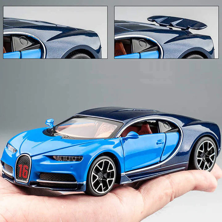 Bugatti Chiiron Scale Model Diecast Metalcar - All Size