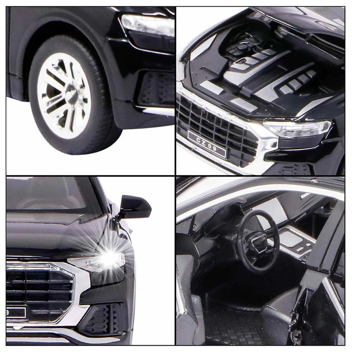 Audi Q8 Scale Model Diecast Metalcar - All Size