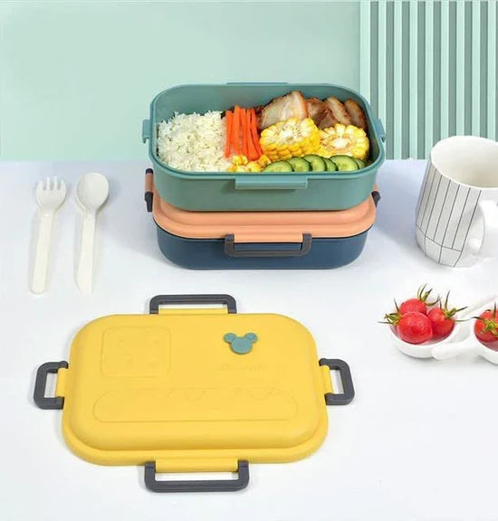 3 Compartment Insulated Lunch Box Stainless Steel Tiffin Box