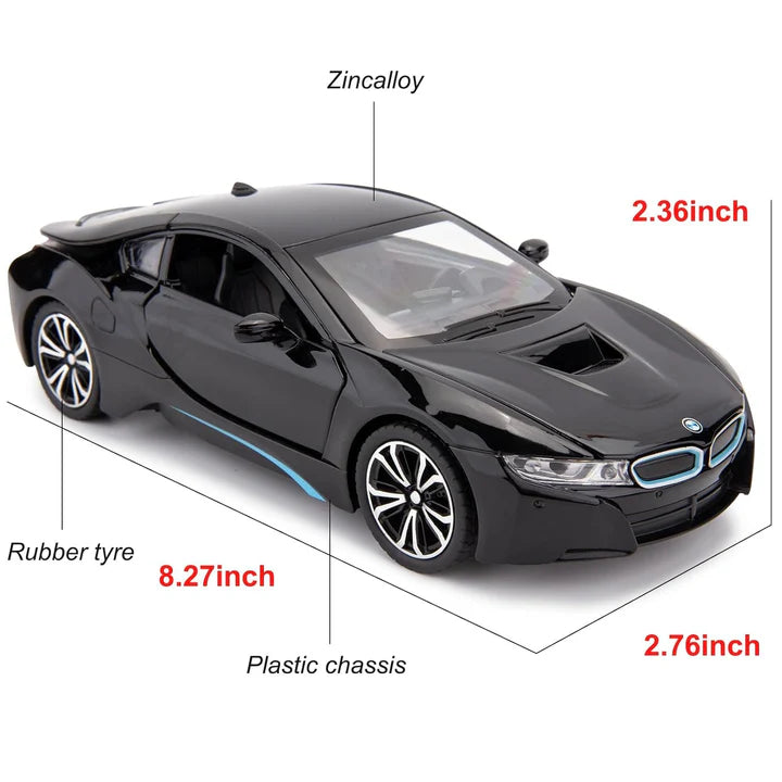 Compatible For Bmw I8 Scale Model Diecast Metalcar - All Size