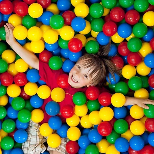 Pool Ball 6 Cm Colorful Small Plastic Balls Safe Soft Ball For Baby Playing Items Indoor Easy To Grasp | Bpa-Free, Non-Toxic Ball