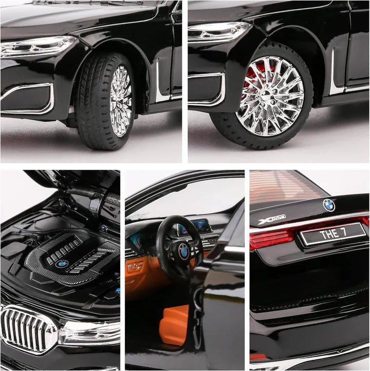Bmw 760li Scale Model Diecast Metalcar - All Size