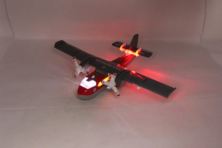 AIRCRAFT TOY DIECAST METAL ALLOY MODEL AIR PLANE MILITARY AIR FORCE SEAPLANE PULLBACK TOYS WITH LIGHTS AND SOUNDS FIGHTER JET FOR KIDS BOY GIRLS CHILDREN