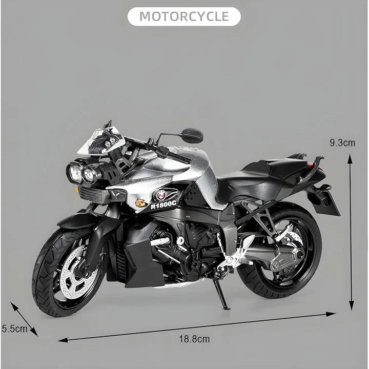 Bmw R1800c Scale Model Diecast Metalcar - All Size