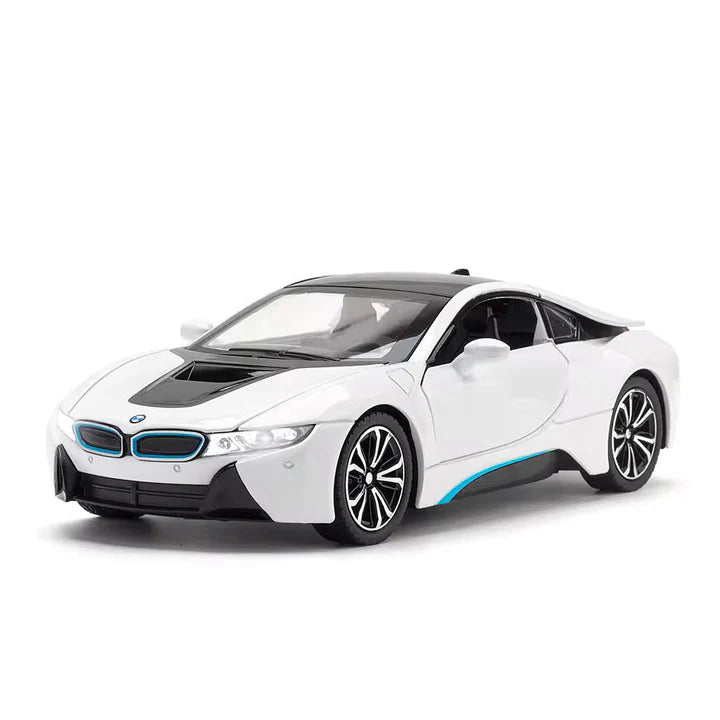 Compatible For Bmw I8 Scale Model Diecast Metalcar - All Size
