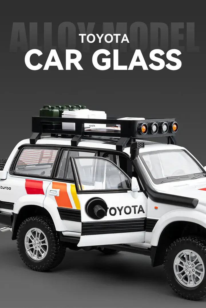 Toyota Land Cruiser LC80 Scale Model Diecast Metalcar