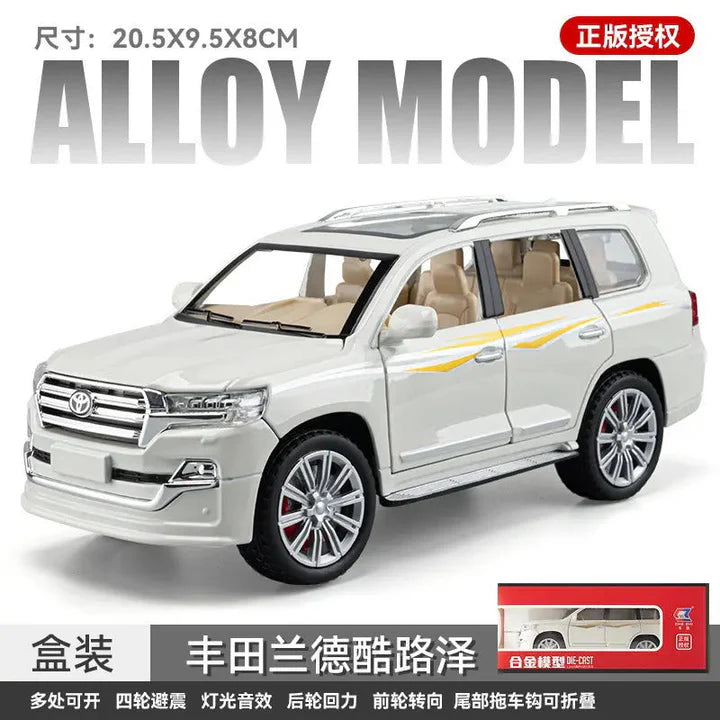 Toyota Land Cruiser Scale Model Diecast Metalcar - All Size