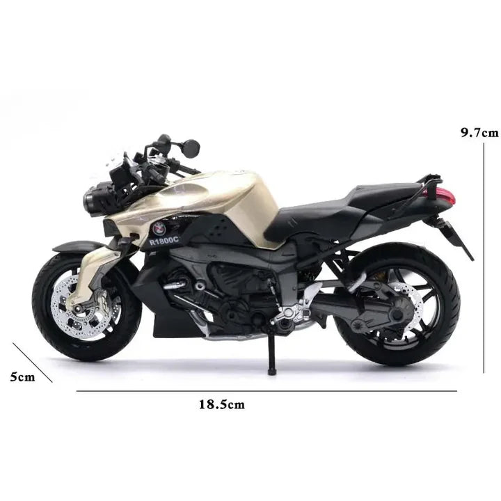 Bmw R1800c Scale Model Diecast Metalcar - All Size