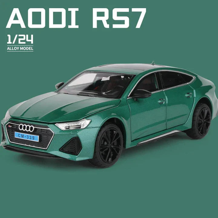 Audi Rs7 Sportboac Scale Model Diecast Metalcar - All Size