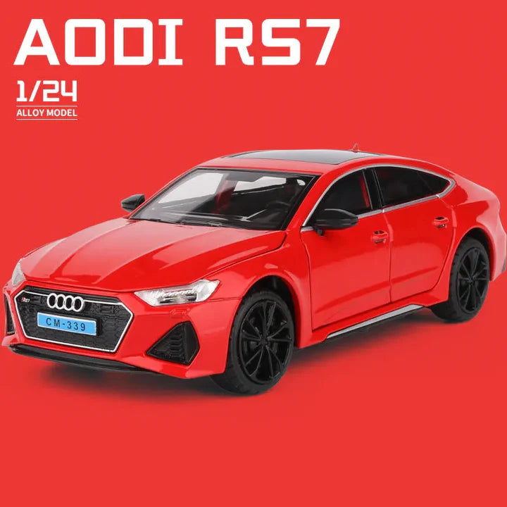 Audi Rs7 Sportboac Scale Model Diecast Metalcar - All Size