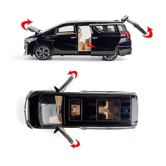 Toyota Alphard Scale Model Diecast Metalcar - All Size