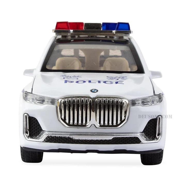 Bmw Police Scale Model Diecast Metalcar - All Size